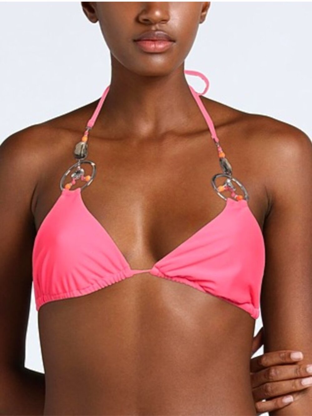Beach Bunny Hot Pink Bikini with Chic Accents